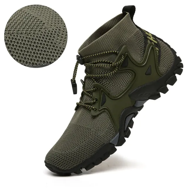 New Mesh Breathable Hiking Shoes Men's Sneakers Outdoor Sports Shoes