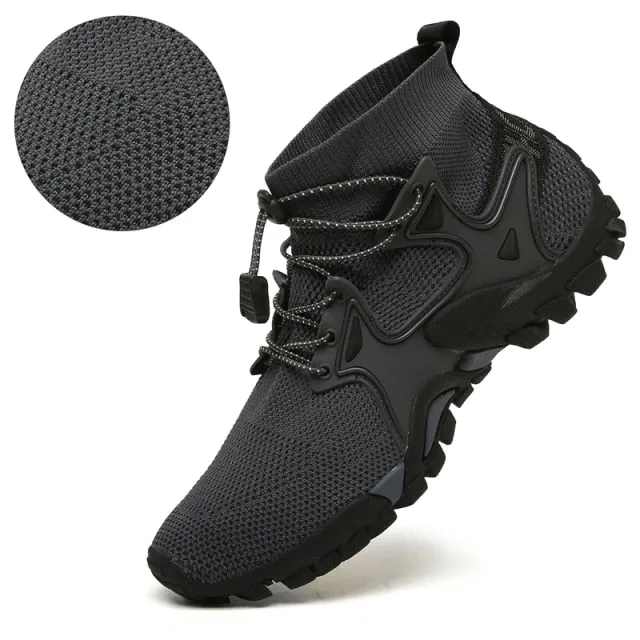 New Mesh Breathable Hiking Shoes Men's Sneakers Outdoor Sports Shoes