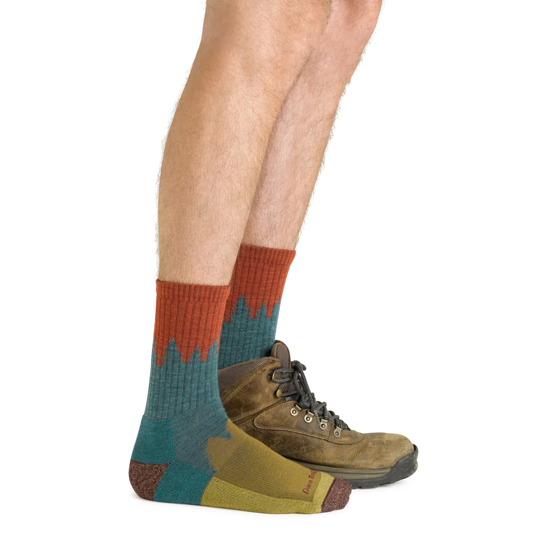 Number 2 Micro Crew Midweight Hiking Sock w/ Cushion (Men's) - D1974M