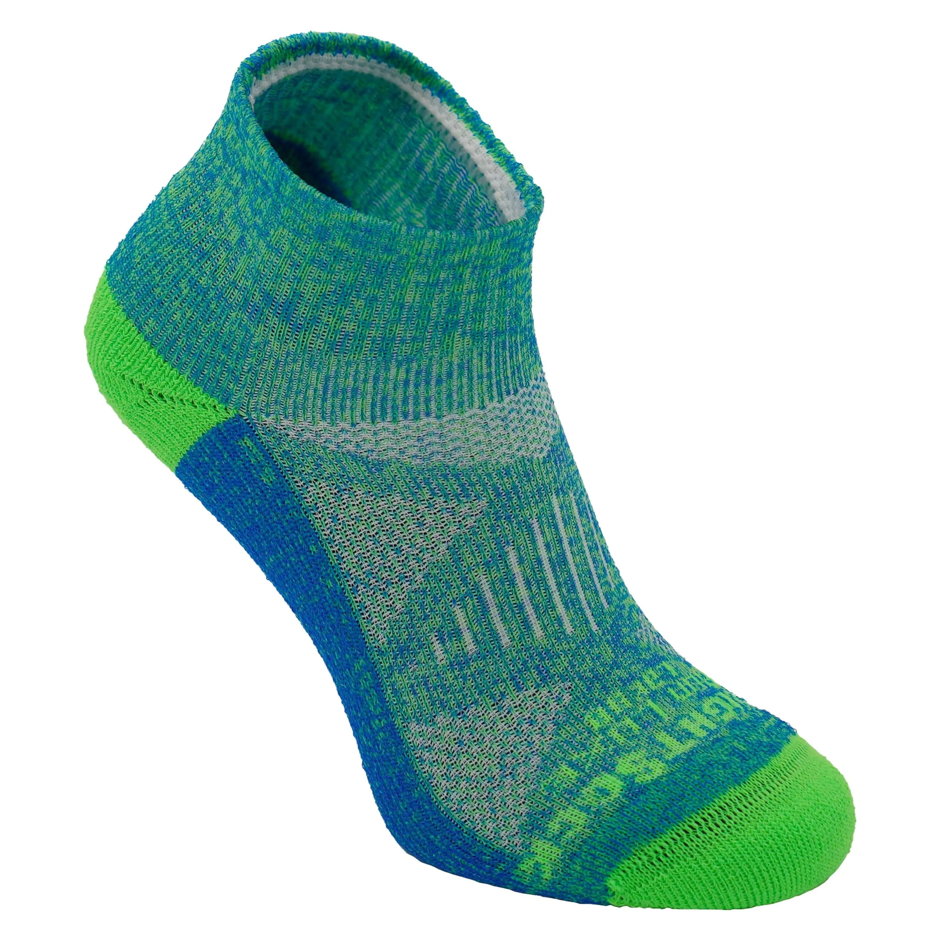 Wrightsock Kids Single Layer Run Luxe Quarter Socks
